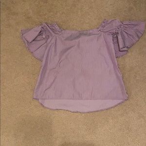 off the shoulder blouse